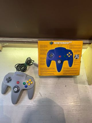 Mando con caja  Nintendo 64