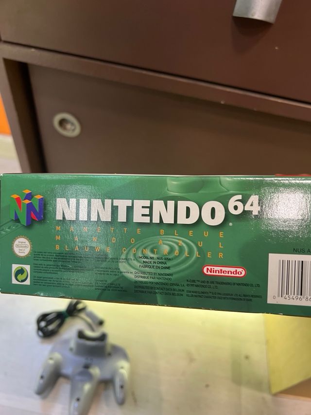 Mando con caja  Nintendo 64