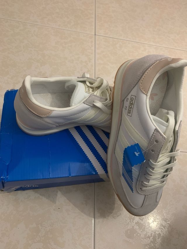Adidas SL72 RS Rosa y Blanco