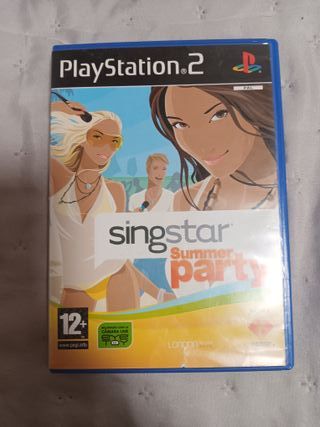 Singstar Summer Party PS2 Karaoke