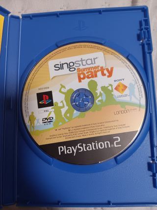 Singstar Summer Party PS2 Karaoke