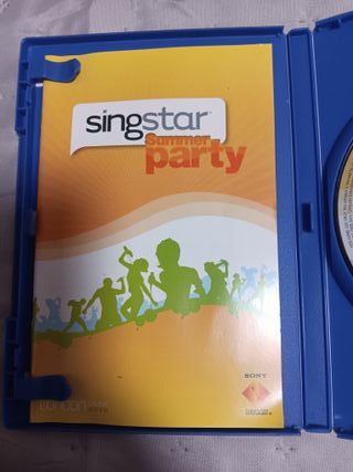 Singstar Summer Party PS2 Karaoke