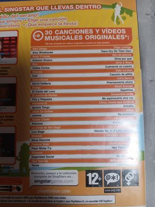 Singstar Summer Party PS2 Karaoke