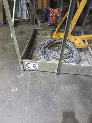 Canasta/andamio colgante PRICON 150kg