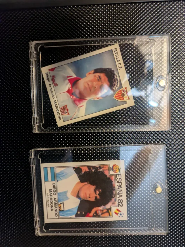 2 Cromos Diego Maradona