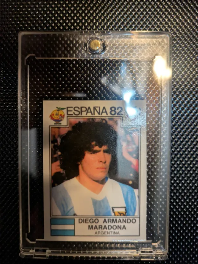 2 Cromos Diego Maradona