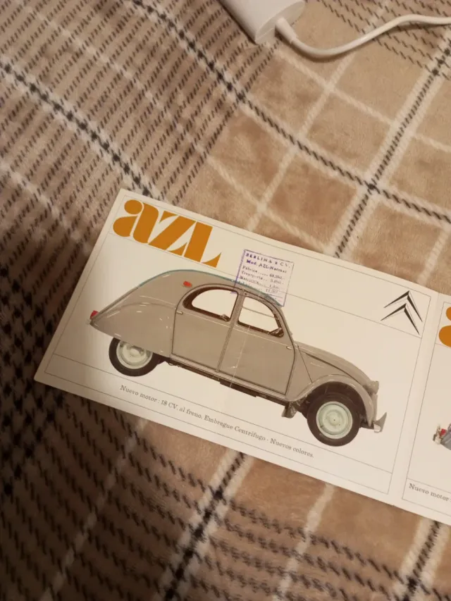 Folleto Publicidad Citroen AZL y AZAM