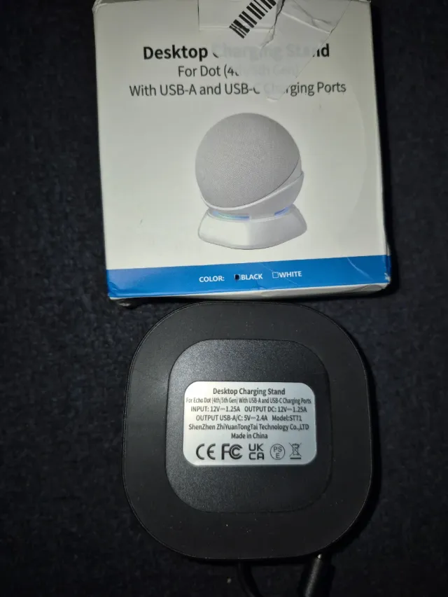 Base de carga para Echo Dot 4 y 5 ta Gen