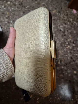 Bolso de fiesta Misako dorado