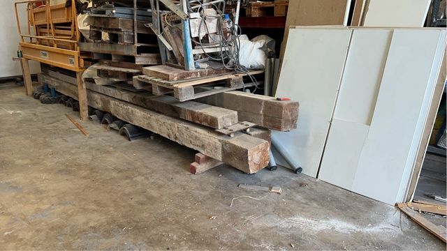 1 Vigas Madera 535cm x 20cm x 23cm