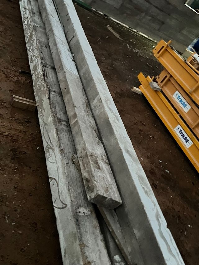 1 Vigas Madera 535cm x 20cm x 23cm