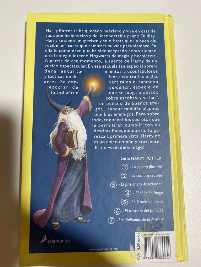 Harry Potter Y La Piedra Filosofal