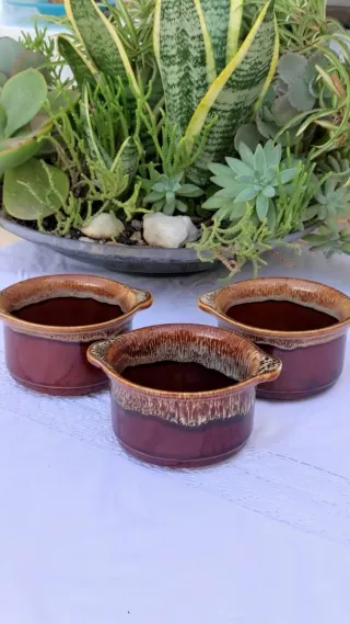 Cuencos rústicos cerámica Made in England