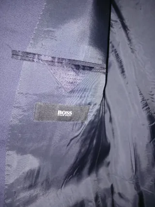 Traje Hugo Boss Talla 54 Azul