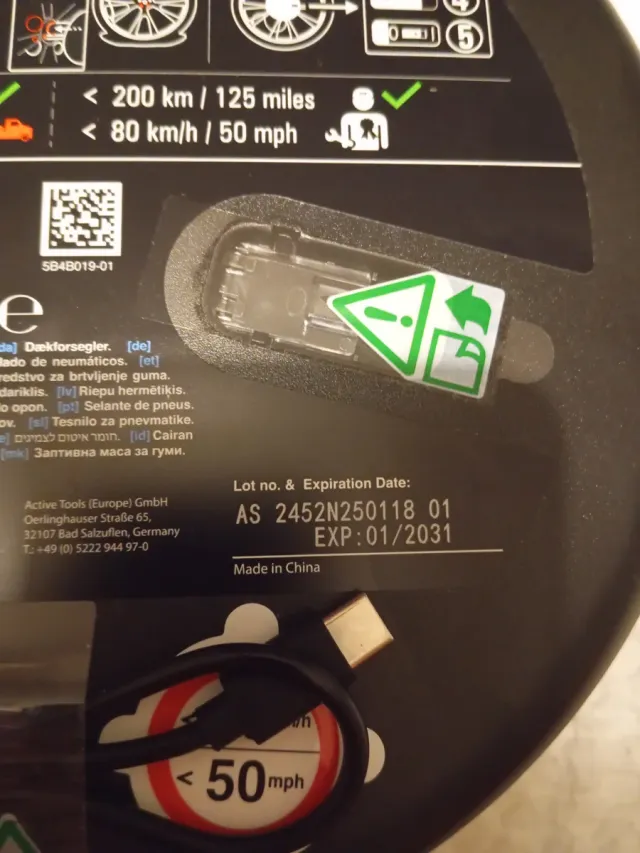 Kit sellador neumáticos BMW ACTIVE SEAL 300ml