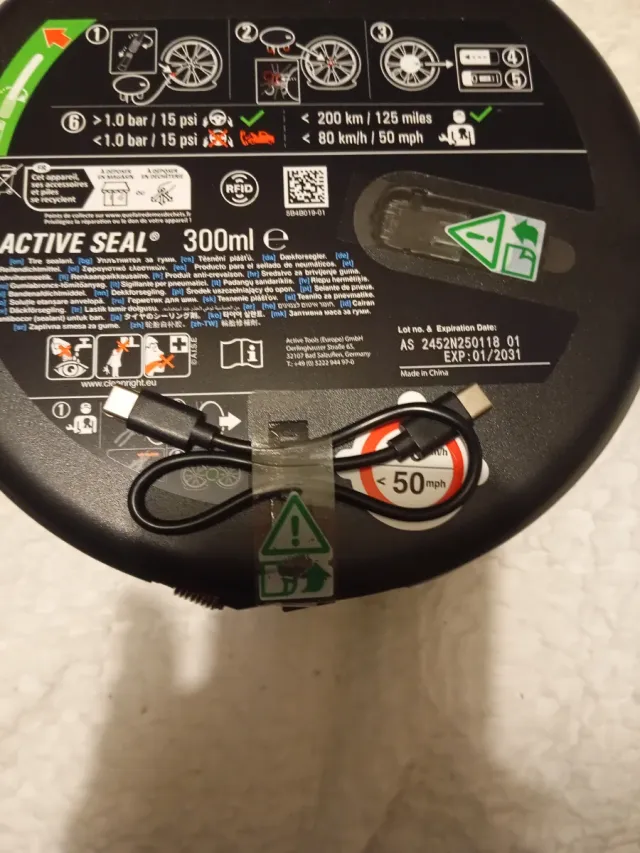 Kit sellador neumáticos BMW ACTIVE SEAL 300ml