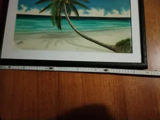 Dipinto cubano Castro - Palma tropical