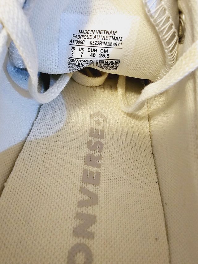 Converse piel. Nuevas