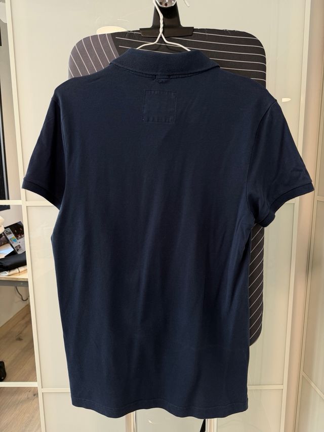 Polo Hollister Azul Talla S Hombre