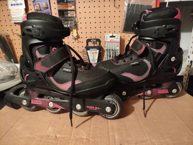 Patines Oxelo Talla 38 + Protecciones