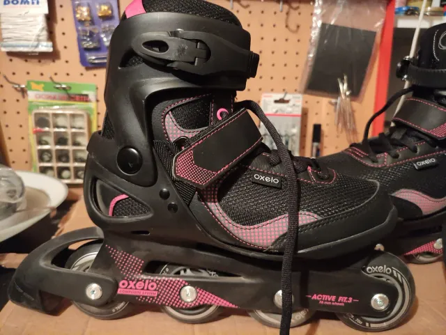 Patines Oxelo Talla 38 + Protecciones