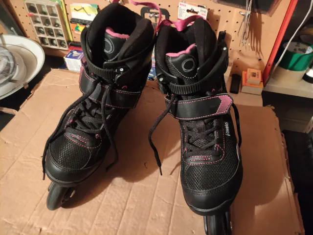 Patines Oxelo Talla 38 + Protecciones