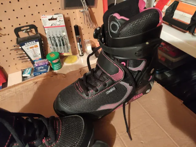 Patines Oxelo Talla 38 + Protecciones