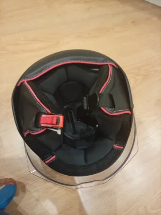 Casco Moto NZI Negro.45 Nuevo talla M