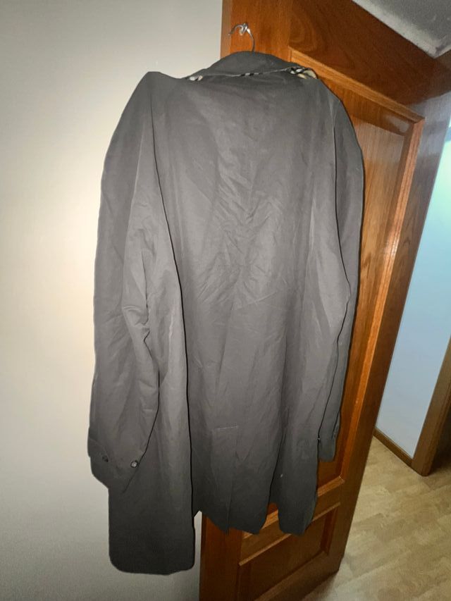 Gabardina Burberry Clásica Beige/Gris