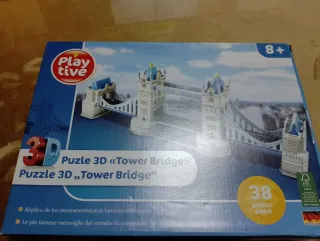 Puzzle 3D Tower Bridge Playtive 38 piezas