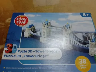 Puzzle 3D Tower Bridge Playtive 38 piezas