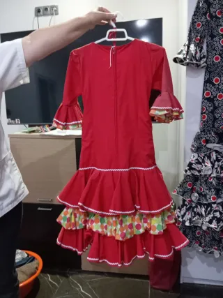Traje de flamenca para niña 11 año