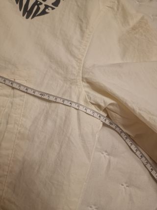 Chubasquero Blanco Bershka