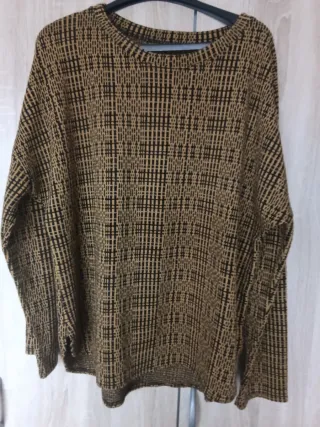 Jersey mujer talla 54 estampado