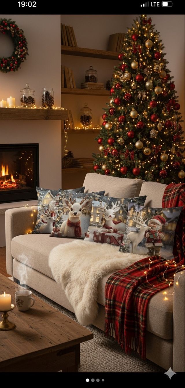 Almohada Navideña Add Magic