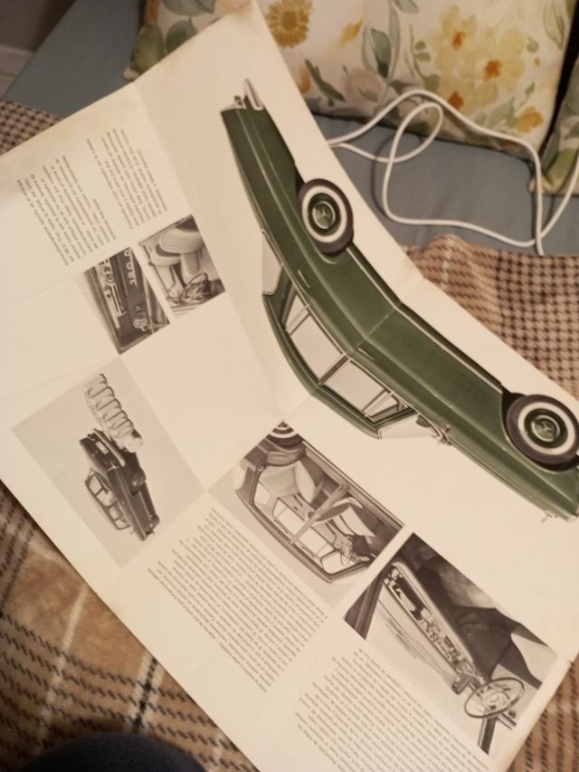 Catálogo Mercedes 190 D 1961 Colas