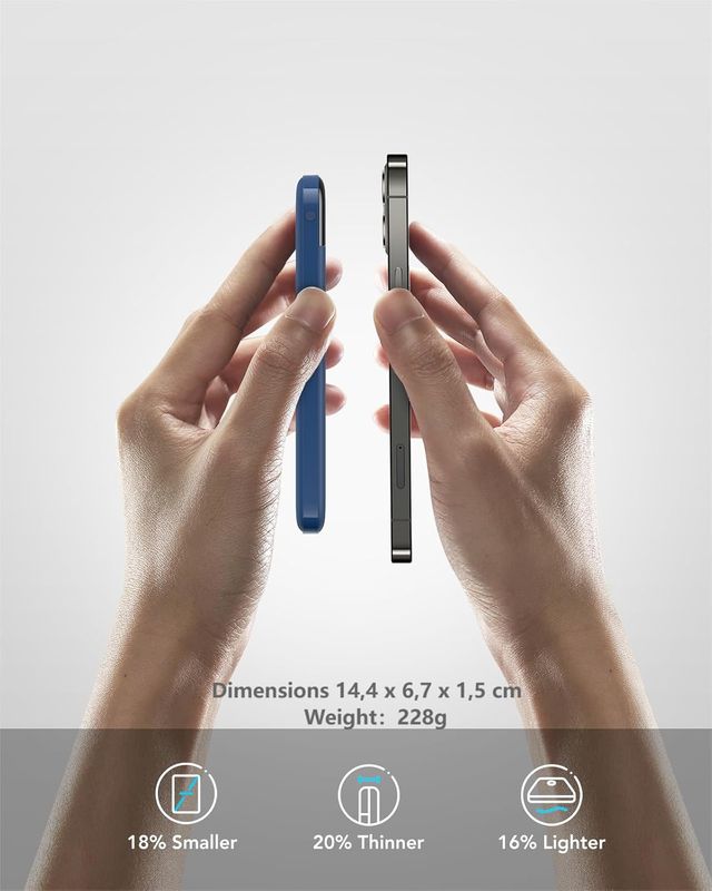 Batería Externa Powerbank Charmast 10400mAh