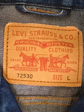 Cazadora vaquera Levi's talla L