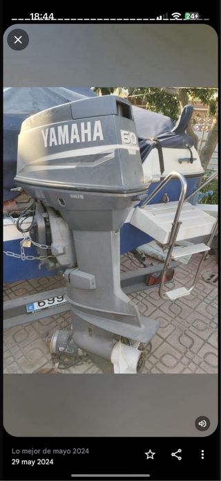 Motor Yamaha 50 CV para piezas