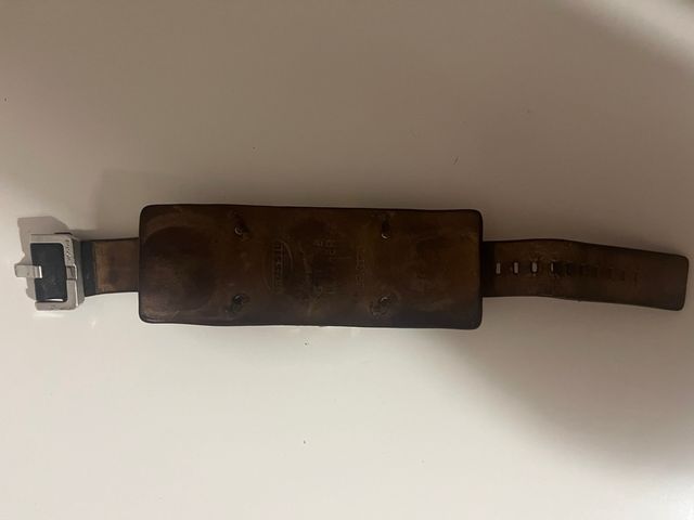 Orologio Fossil in Pelle Marrone e Argento