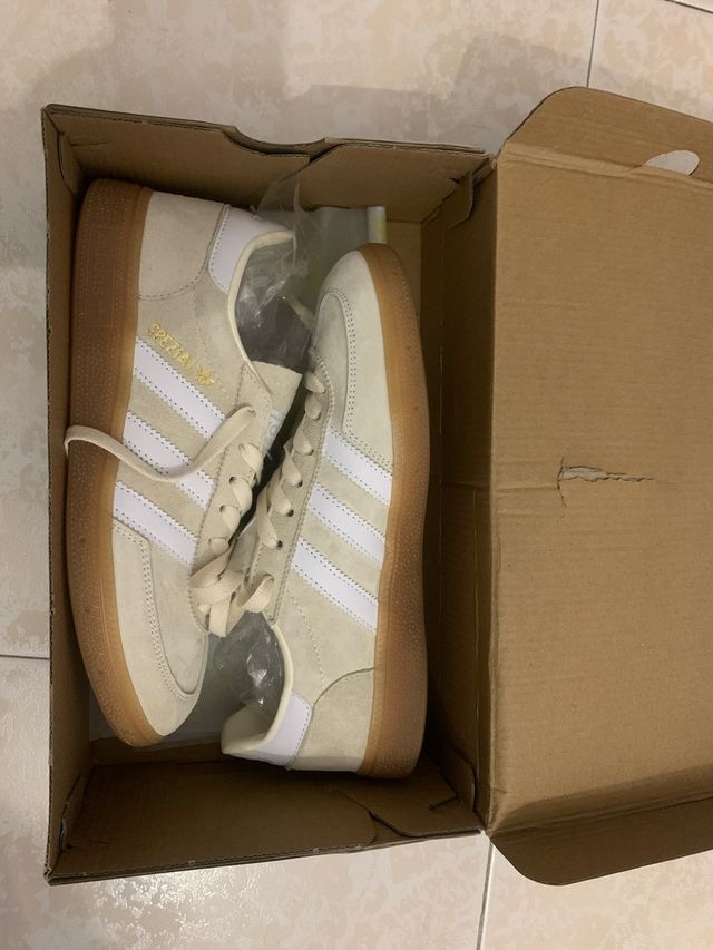 Adidas Spezial Beige/Blanco