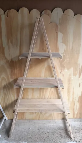 Estantería Escalera Madera