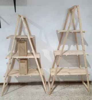 Estantería Escalera Madera