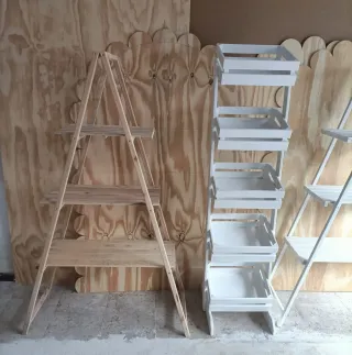Estantería Escalera Madera