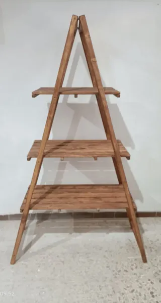 Estantería Escalera Madera