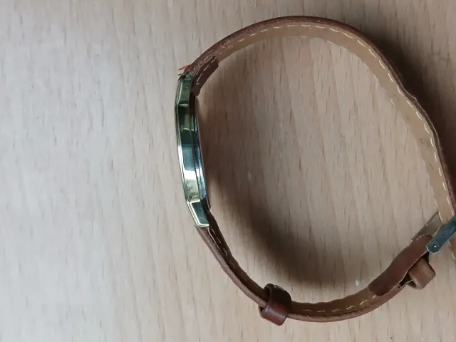 Certina Cuarzo Esfera Beige Correa Marrón