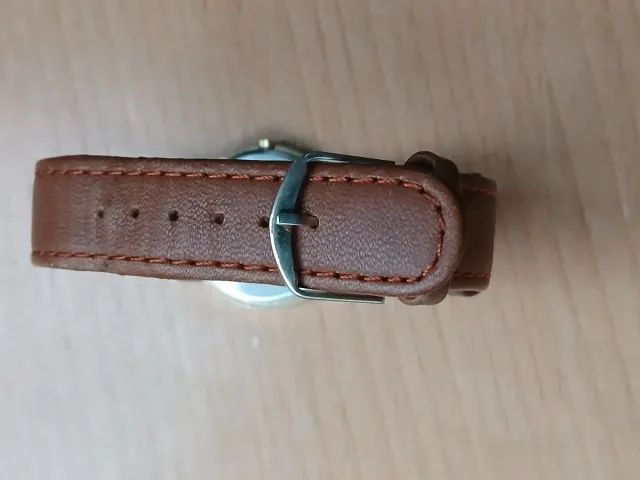 Certina Cuarzo Esfera Beige Correa Marrón