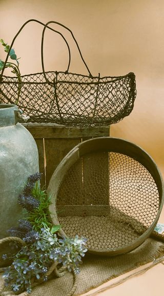 Set Decorativo Rustico Vintage Agricolo