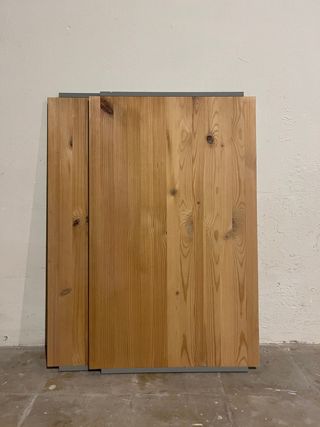 2 baldas Ivar Ikea Pino 83x50