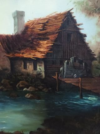 Cuadro Santillana Firnado